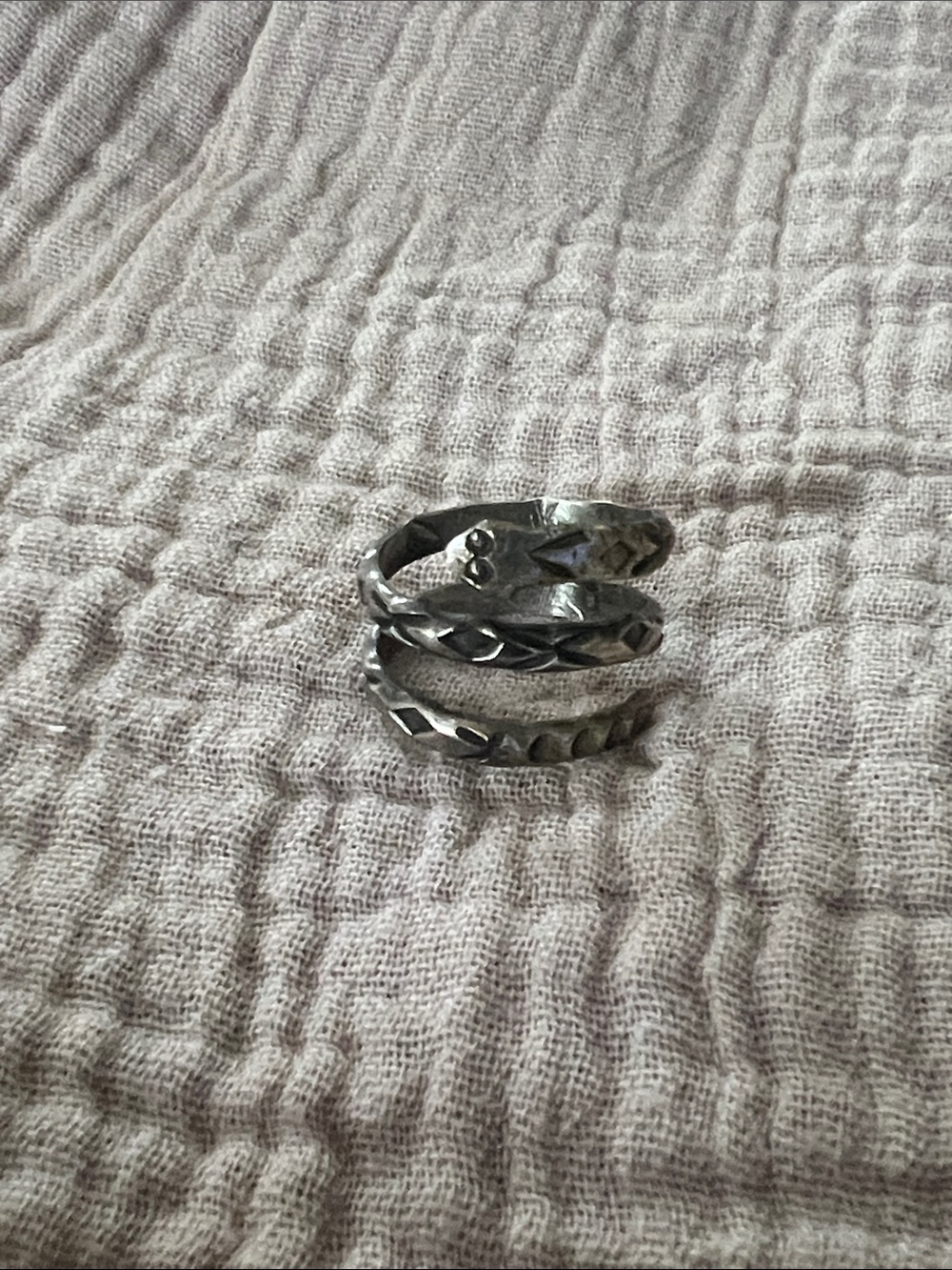 The Pony Express Rattler’s Snake Ring - Sterling Silver - Women's Jewelry